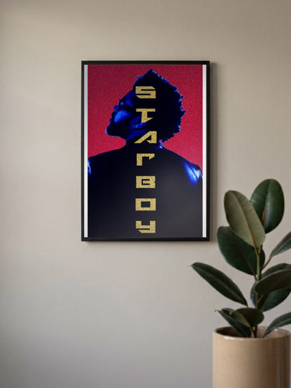 The Weeknd Starboy Poster