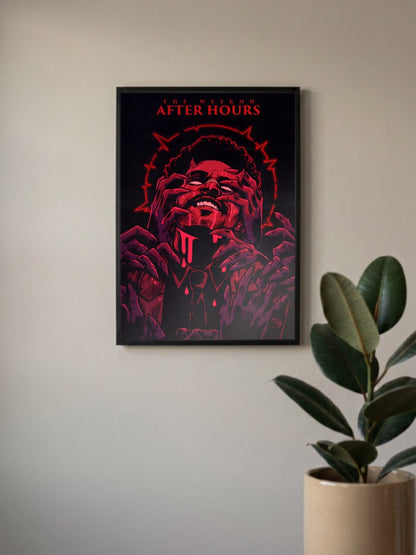 The Weeknd After Hours Poster