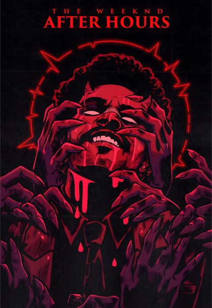 The Weeknd After Hours Poster