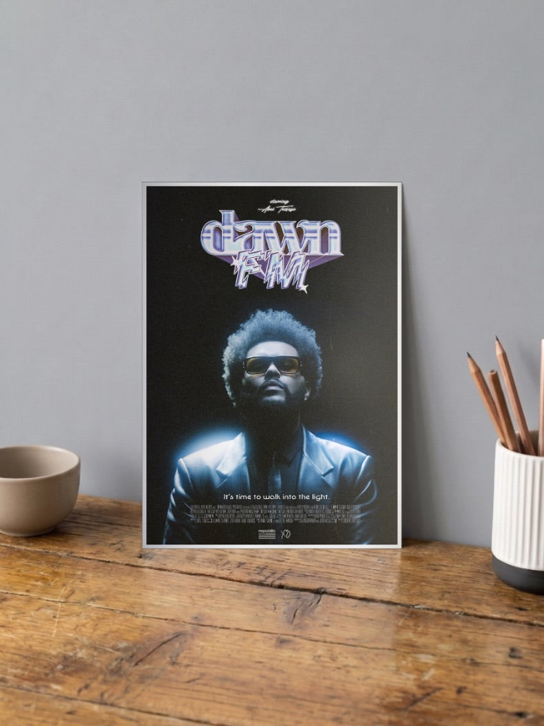 The Weeknd Dawn FM Poster