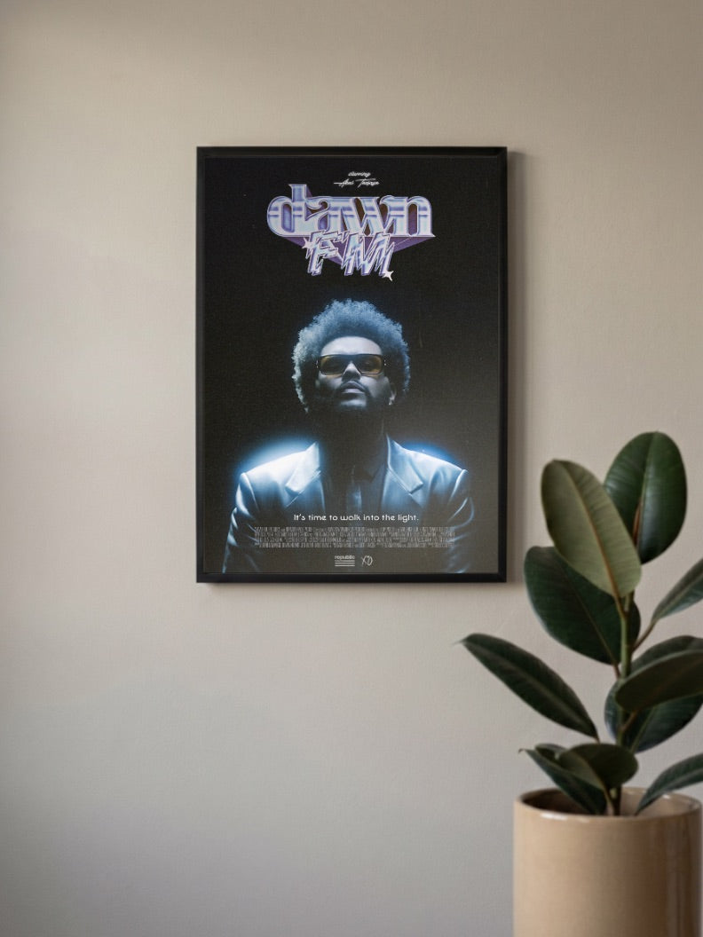 The Weeknd Dawn FM Poster