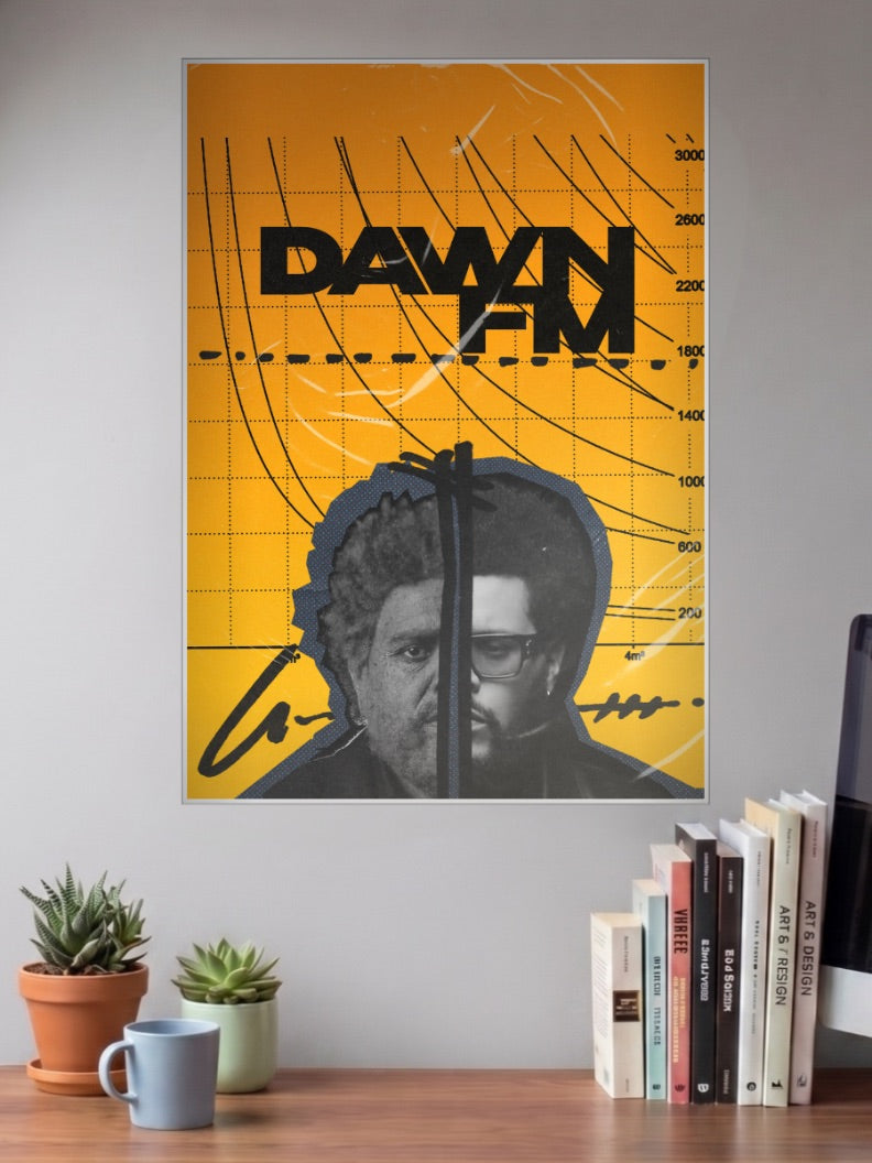 The Weeknd Dawn FM Singers Poster