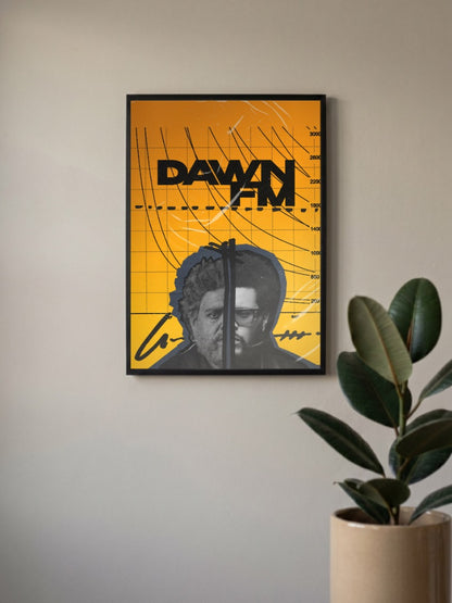The Weeknd Dawn FM Singers Poster