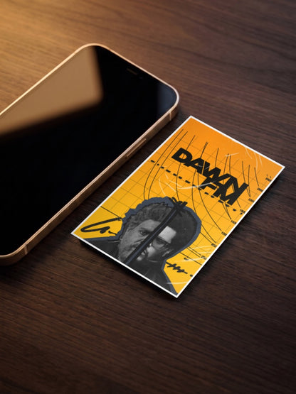 The Weeknd Dawn FM Singers Poster