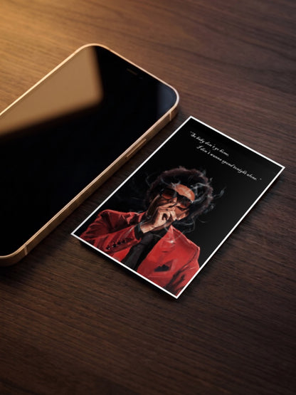 The Weeknd After Hours Singers Poster
