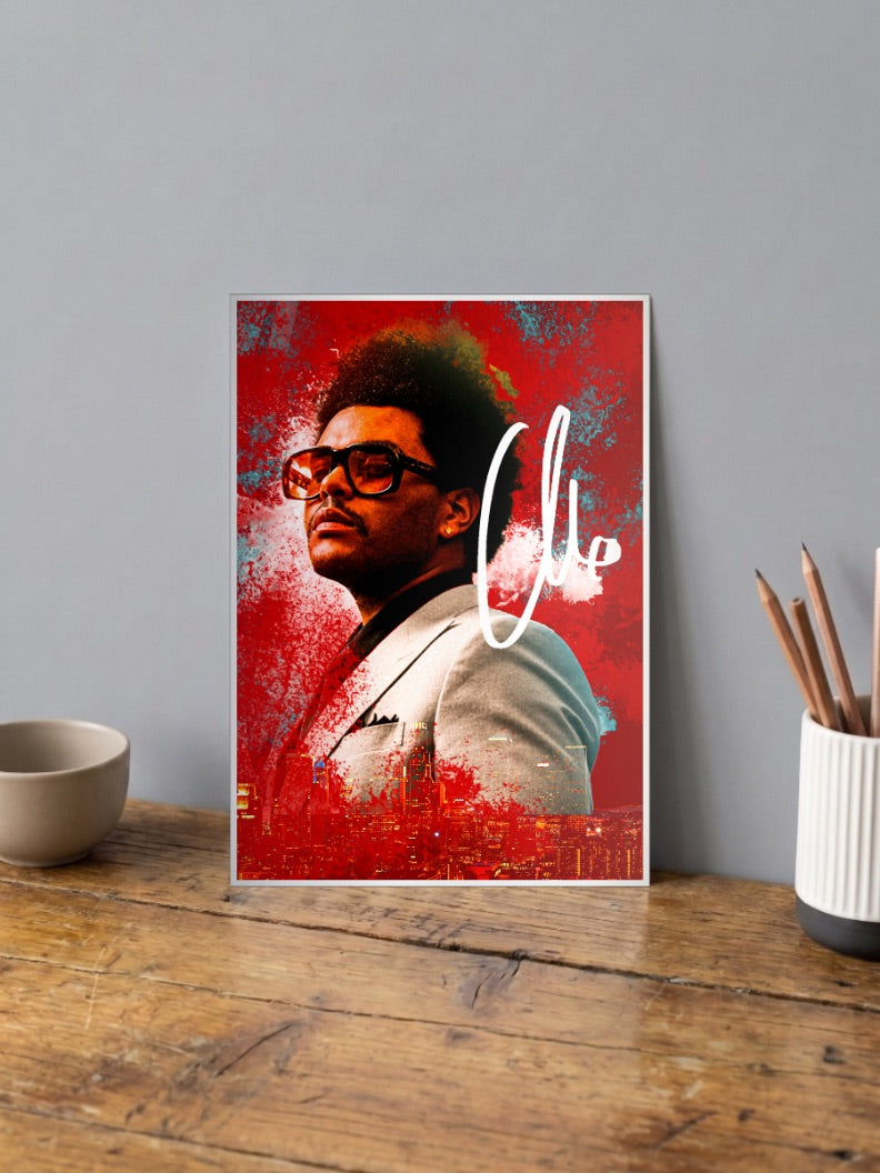 The Weeknd Poster