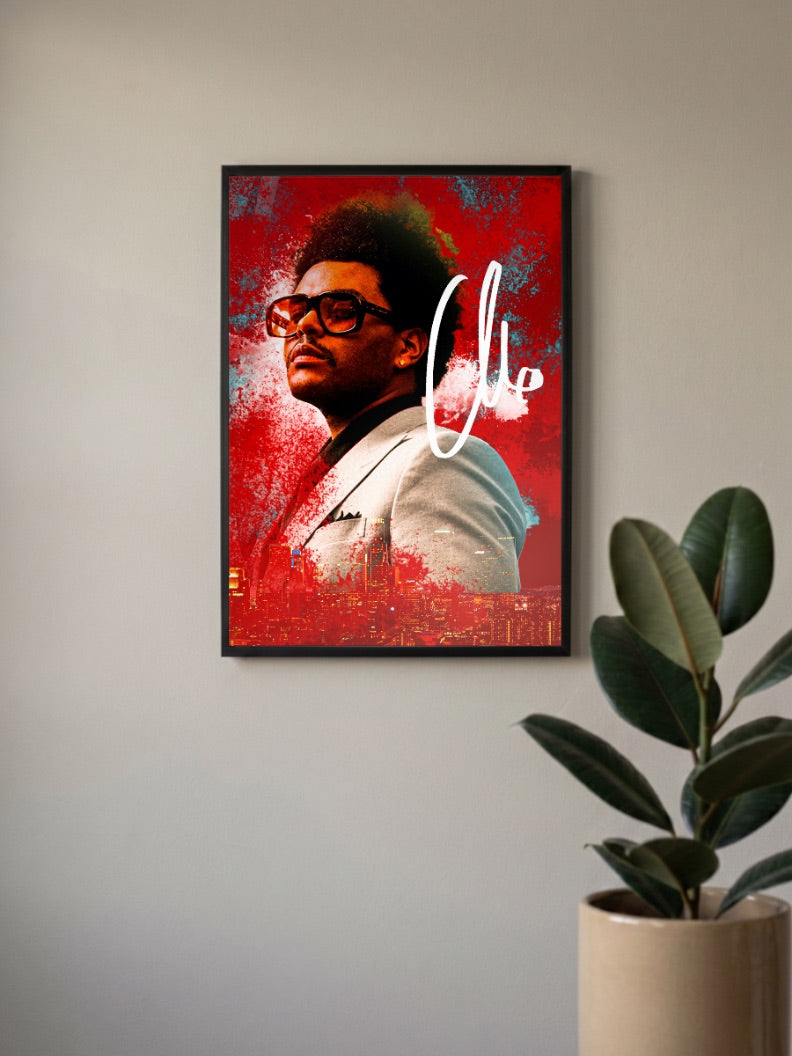 The Weeknd Poster