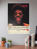 The Weeknd Lyrics Poster
