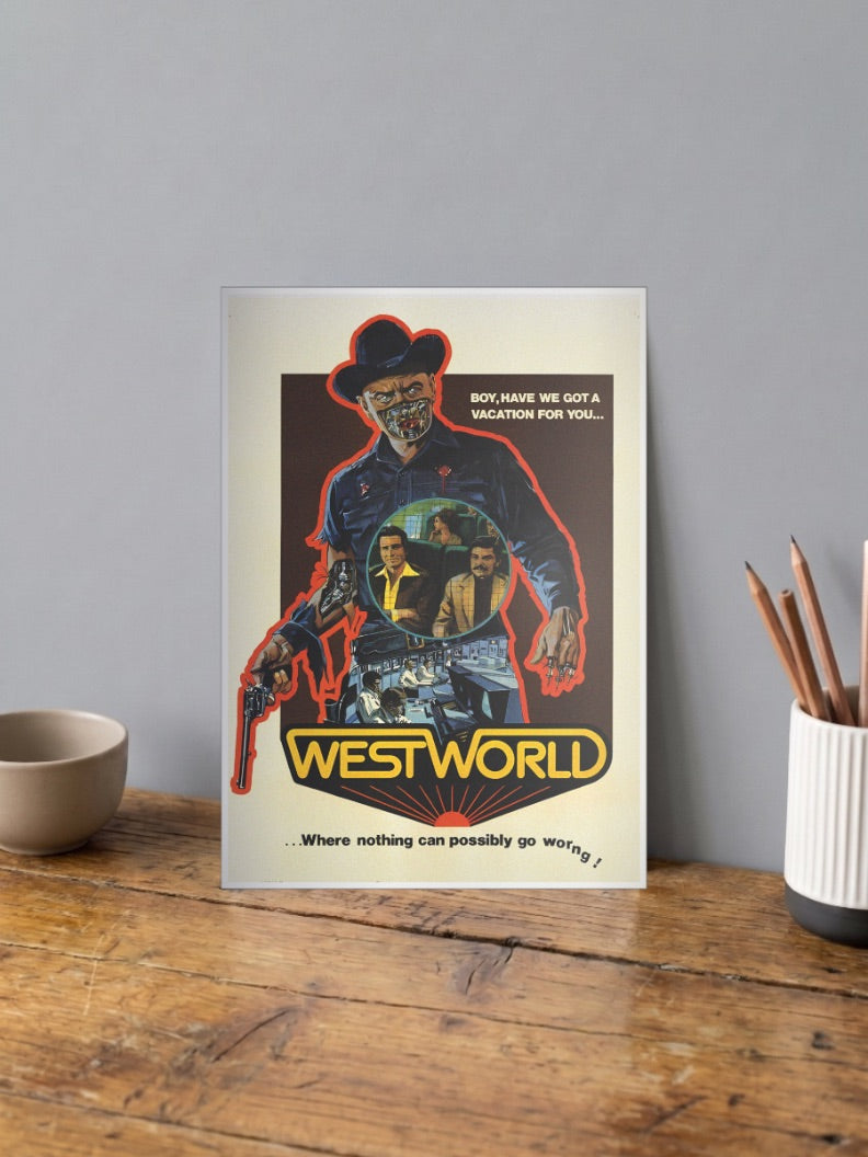 Westworld 1973 Hollywood Movie Poster