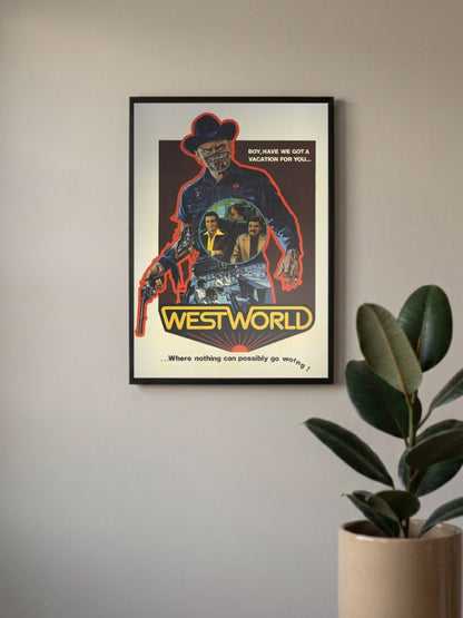 Westworld 1973 Hollywood Movie Poster