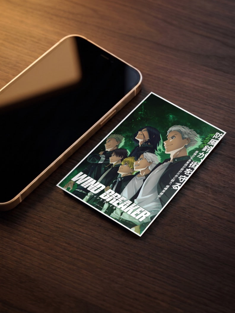 Wind Breaker Group Anime Poster