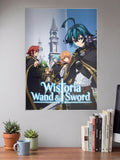Wistoria Wand And Sword Cast Anime Poster