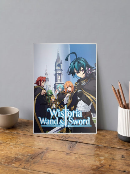 Wistoria Wand And Sword Cast Anime Poster