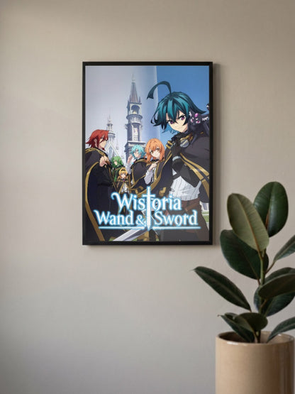 Wistoria Wand And Sword Cast Anime Poster