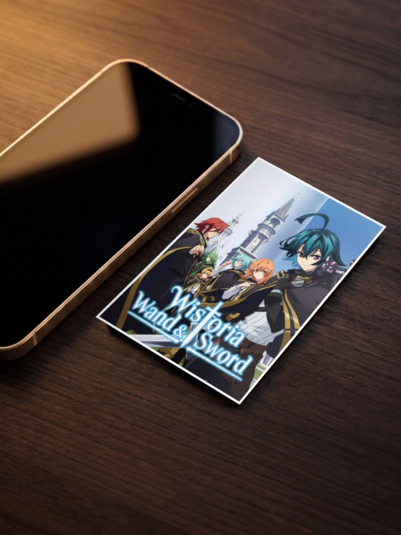 Wistoria Wand And Sword Cast Anime Poster