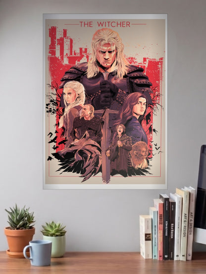 The Witcher Cast Netflix Poster