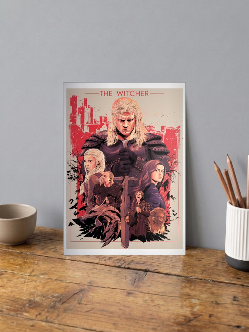The Witcher Cast Netflix Poster