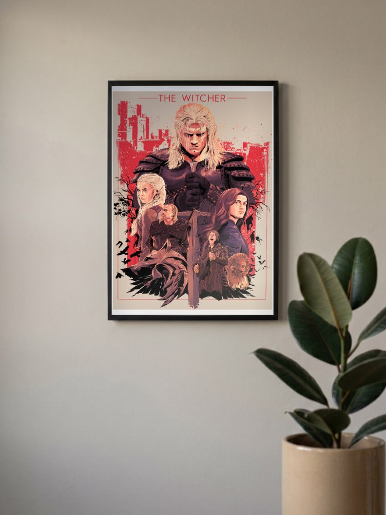 The Witcher Cast Netflix Poster
