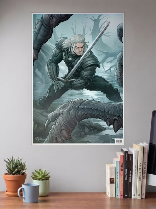 Witcher vs Leshy Poster