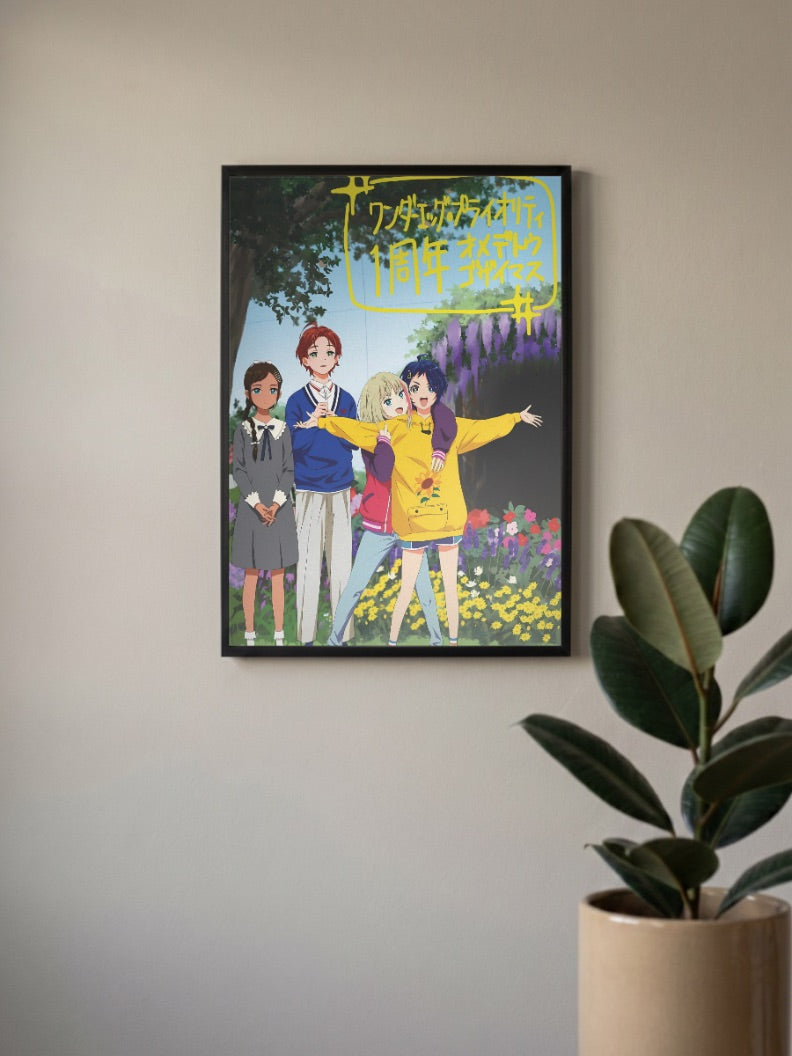 Wonder Egg Priority Anniversary Anime Poster