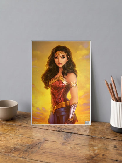 Wonder Woman Portrait DC Poster