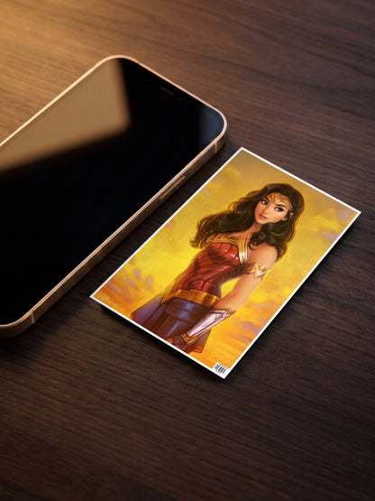 Wonder Woman Portrait DC Poster