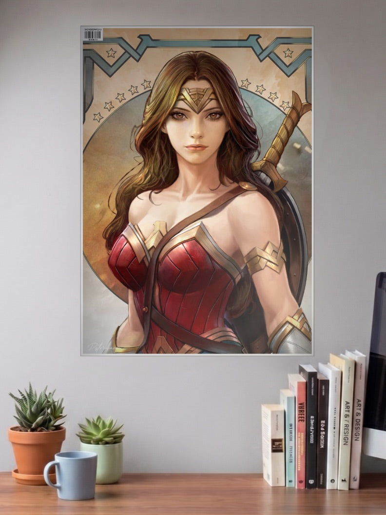 Wonder Woman Warrior DC Poster