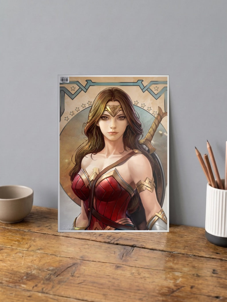 Wonder Woman Warrior DC Poster