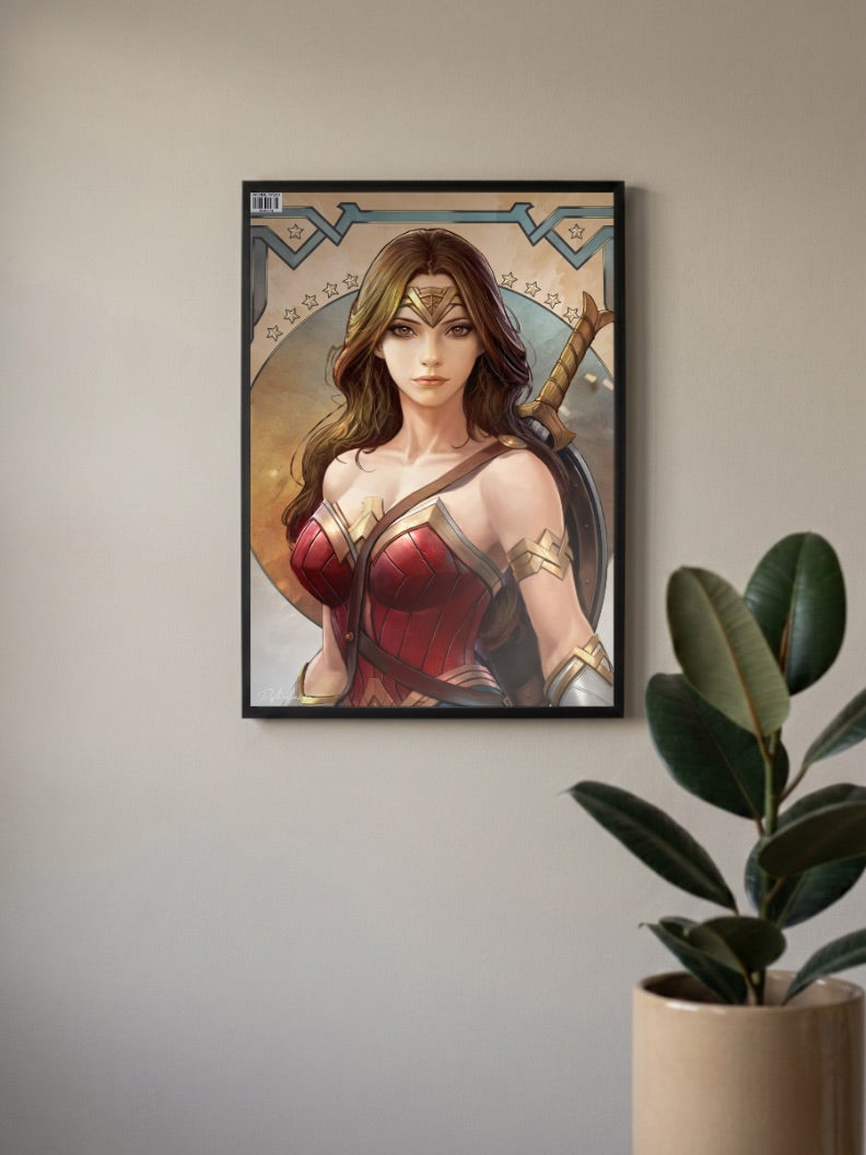 Wonder Woman Warrior DC Poster