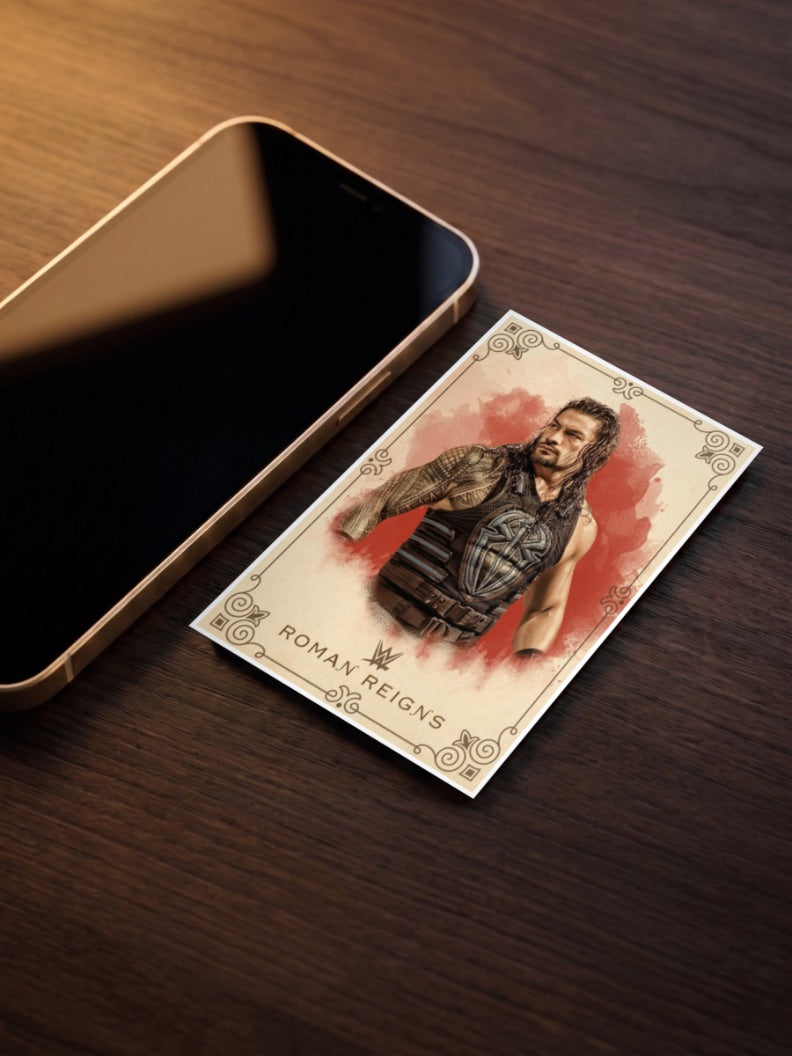 Roman Reigns Portrait WWE Poster