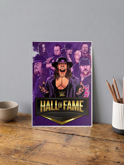 Undertaker Hall Of Fame WWE Poster