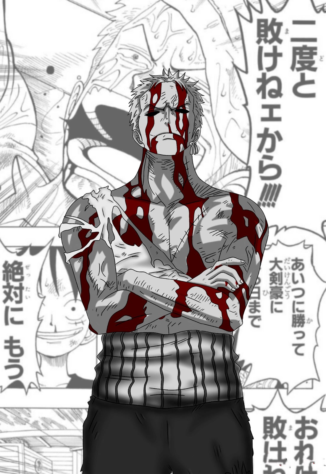 Zoro Nothing happened Posterwa