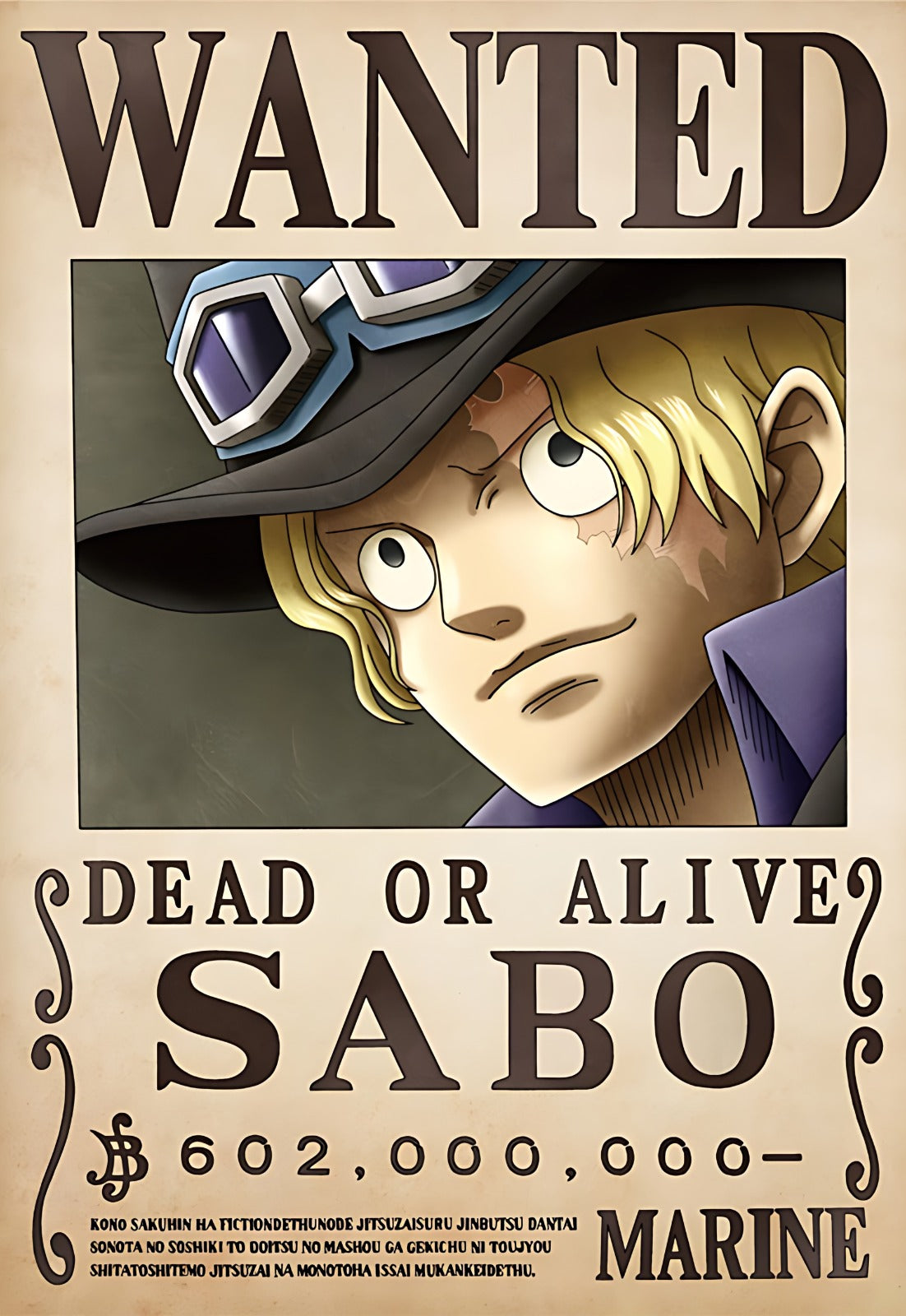 SABO - WANTED POSTER