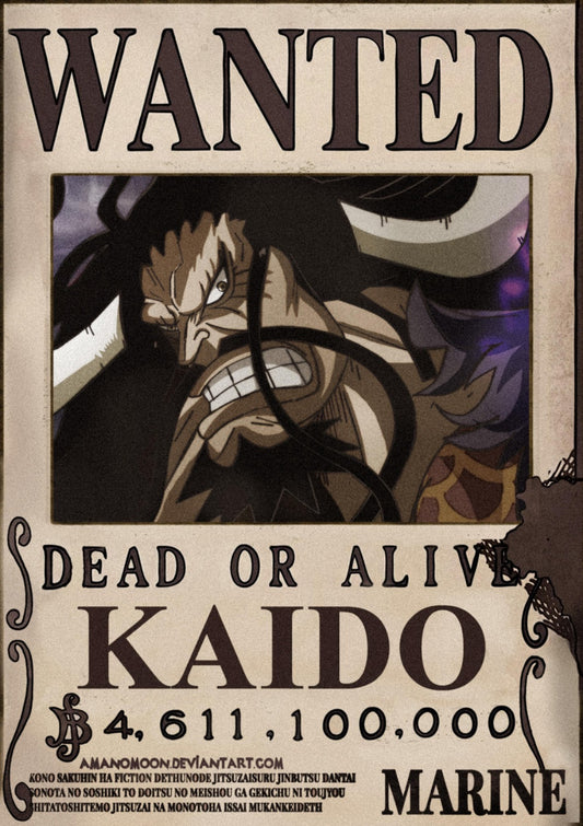 KAIDO - WANTED POSTER