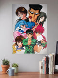 Yu Yu Hakusho Cast Group Anime Poster