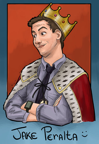 Jake Peralta King Poster