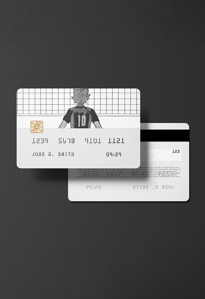 Haikyuu Half credit card skin