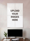 Customize Your Wall 4 Piece Split Art Set (2x2 Grid)