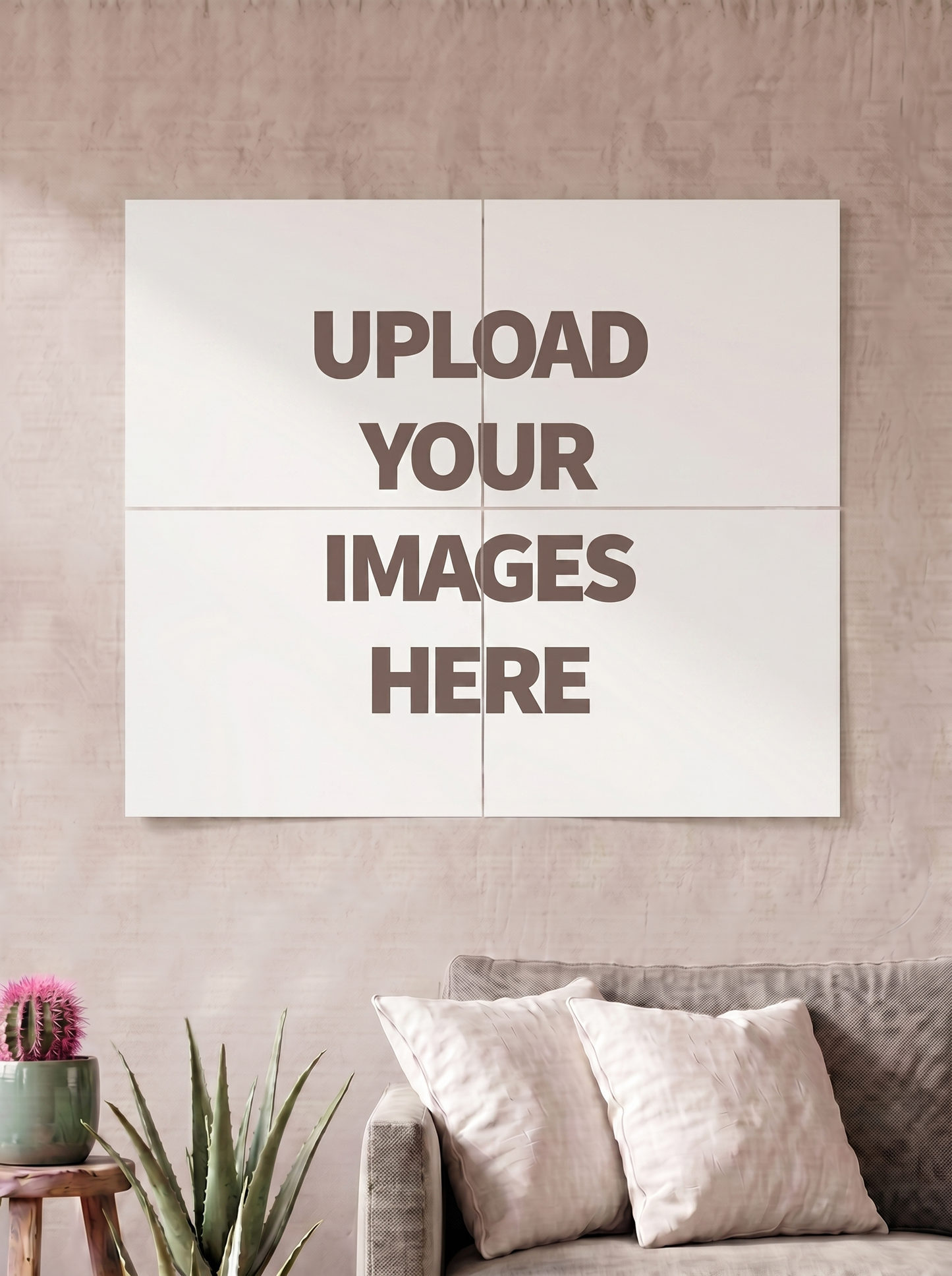 Customize Your Wall 4 Piece Split Art Set (2x2 Grid)
