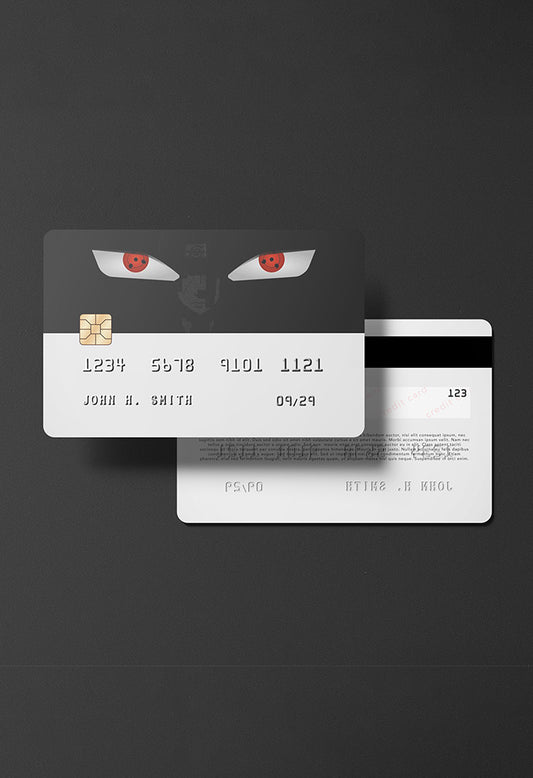 Itachi Eyes half credit card skin