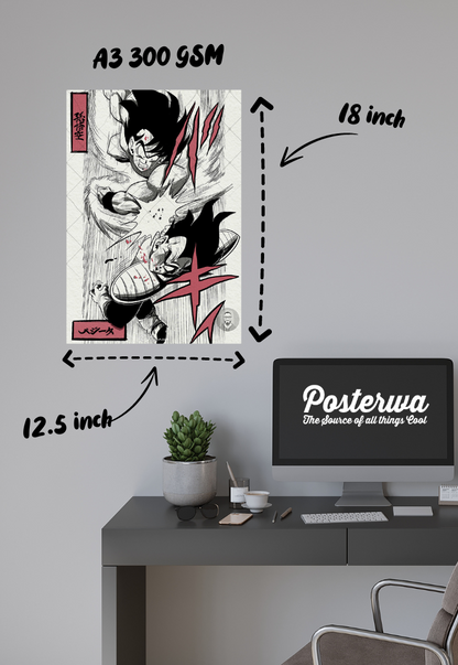 Dragon Ball Goku X Vegeta Poster