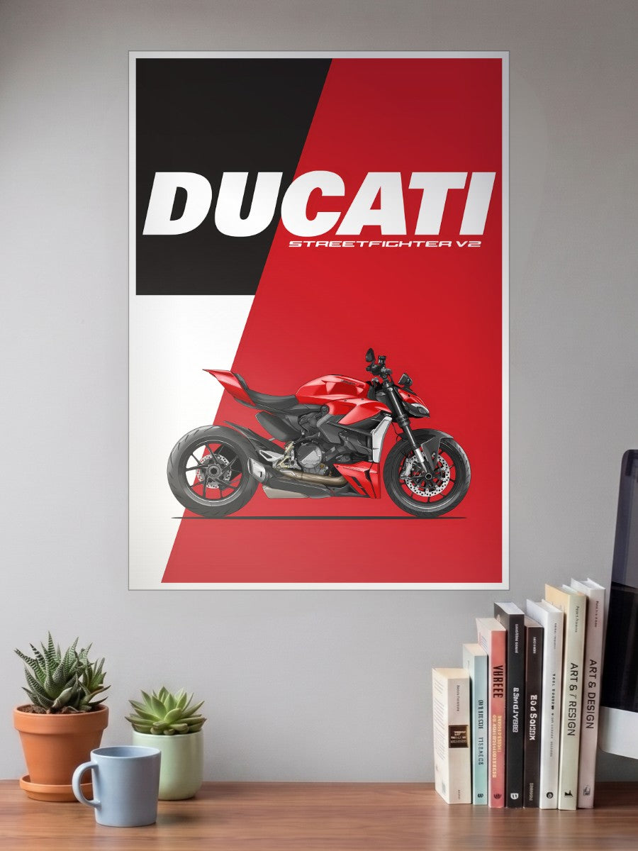 Street Warrior | Ducati | Bikes Poster