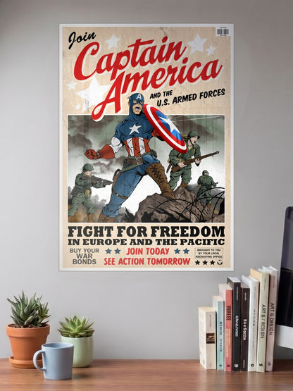 Captain America: Fight for freedom Poster