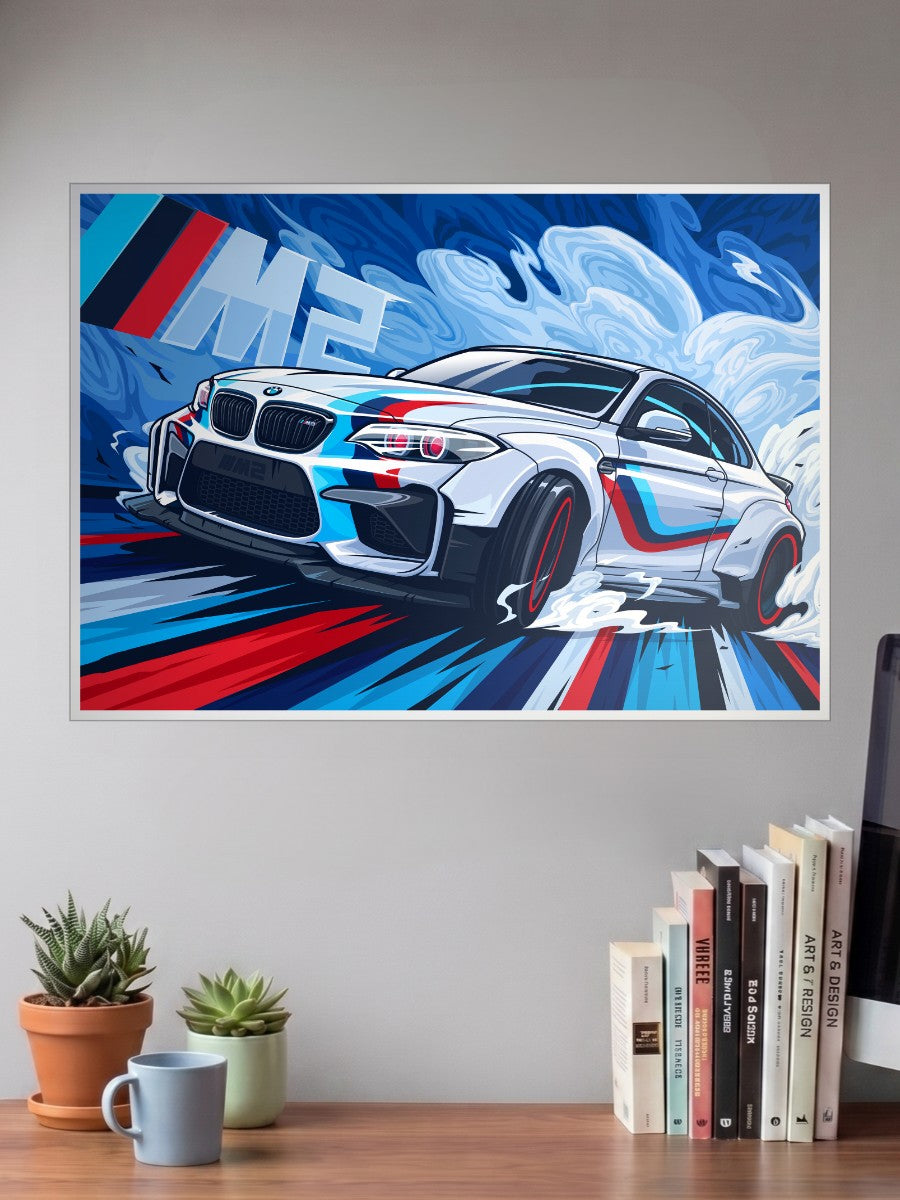 BMW M2 Car Poster