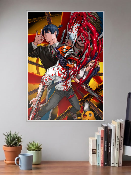 Chainsaw Man Title Poster