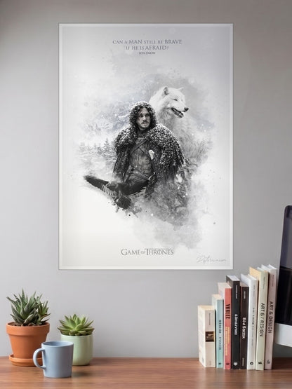 Jon Snow Quotes Poster