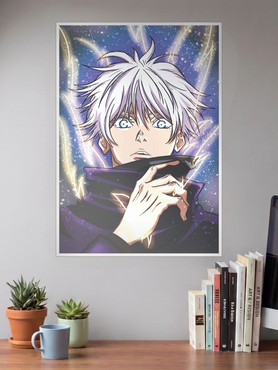 Satoru Domain Expansion Poster