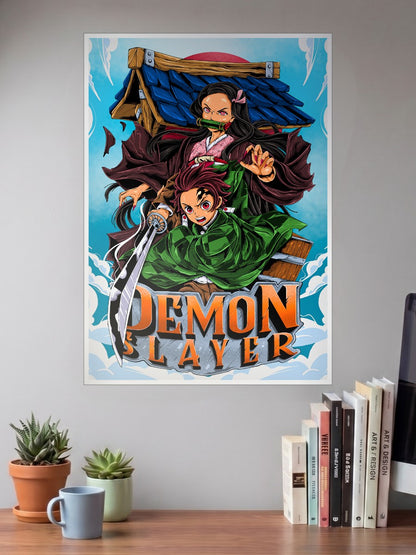 Demon Slayer Toon Art Poster