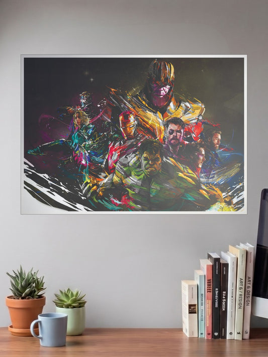 Avengers: Endgame Art Poster