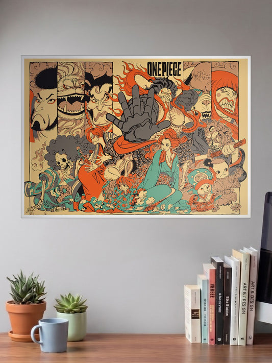 Wielders of The Will Strawhats Crew | One Piece | Anime Poster